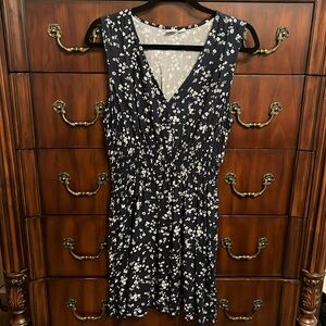 Summer Dress Navy Blue